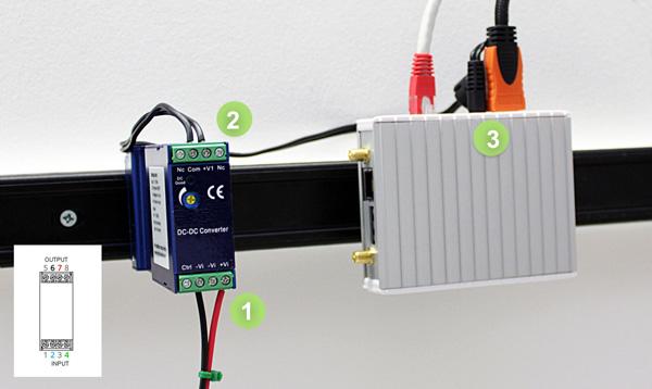 mounting-with-fitlet DIN RAIL Fitlet